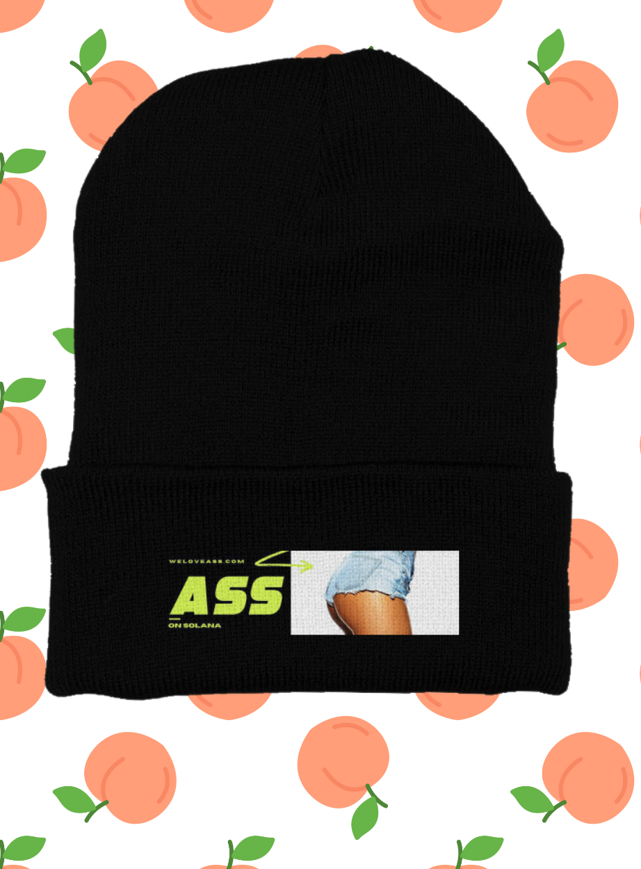 🔥 $ASS Logo Beanie 🧢