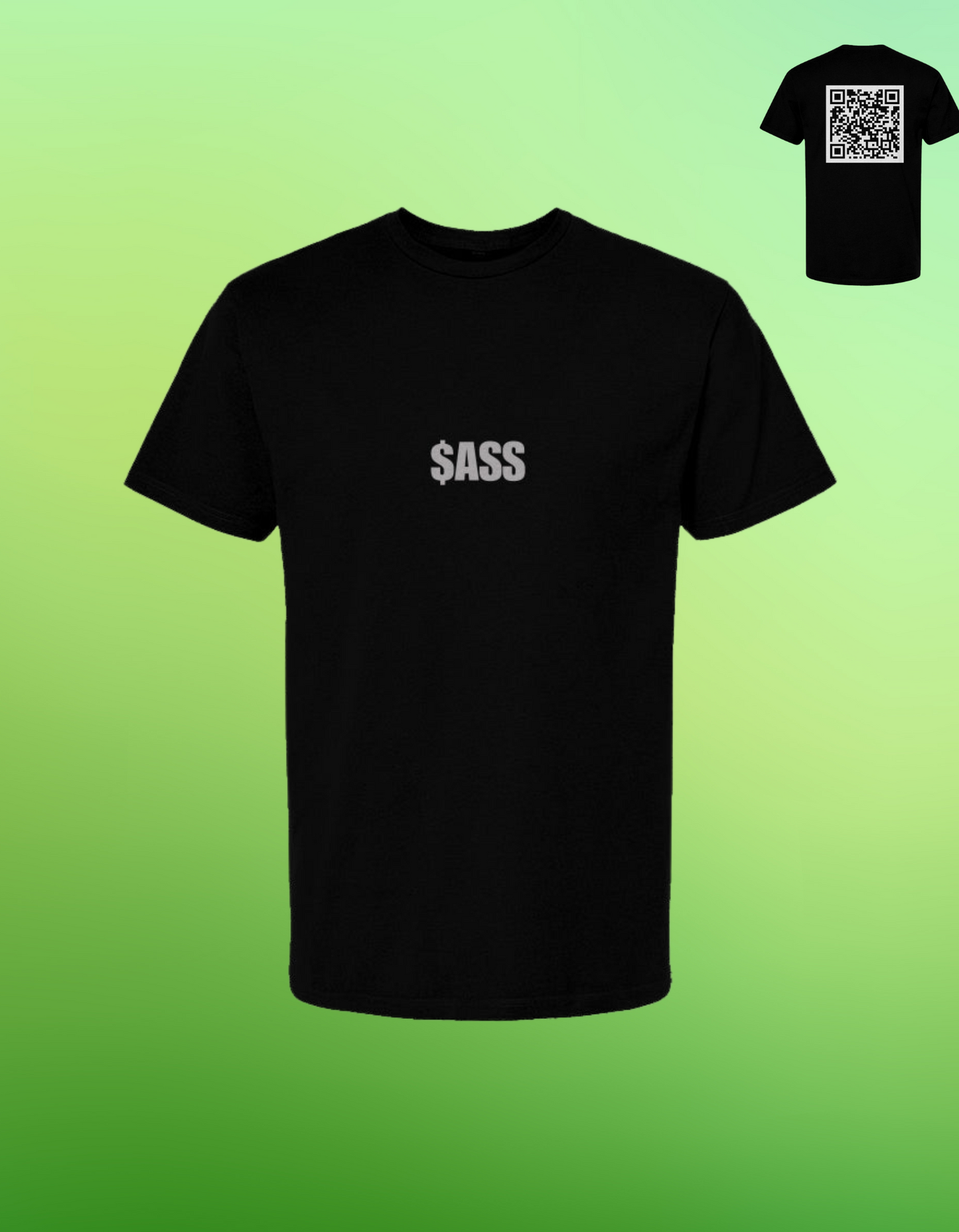 $ASS QR Code Jersey T-Shirt 🍑