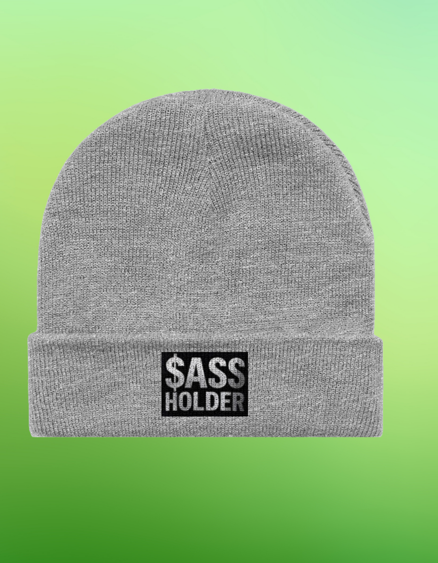 🔥 $ASS HOLDER Cuff Beanie 🧢